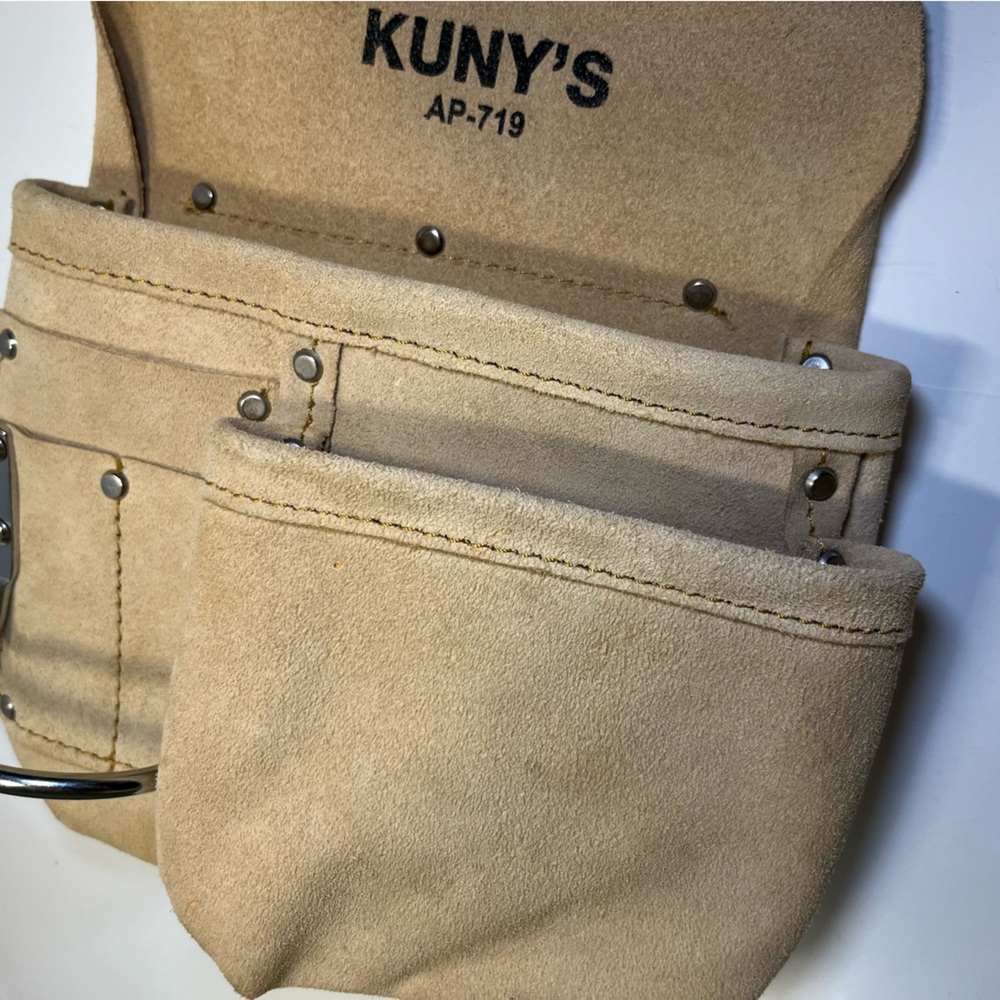 Kuny’s Kuny's 5 Pocket Journeyman Carpenter Half Apron 100% leather